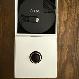 Oura Ring in Rose Gold, Gen 3, size 10